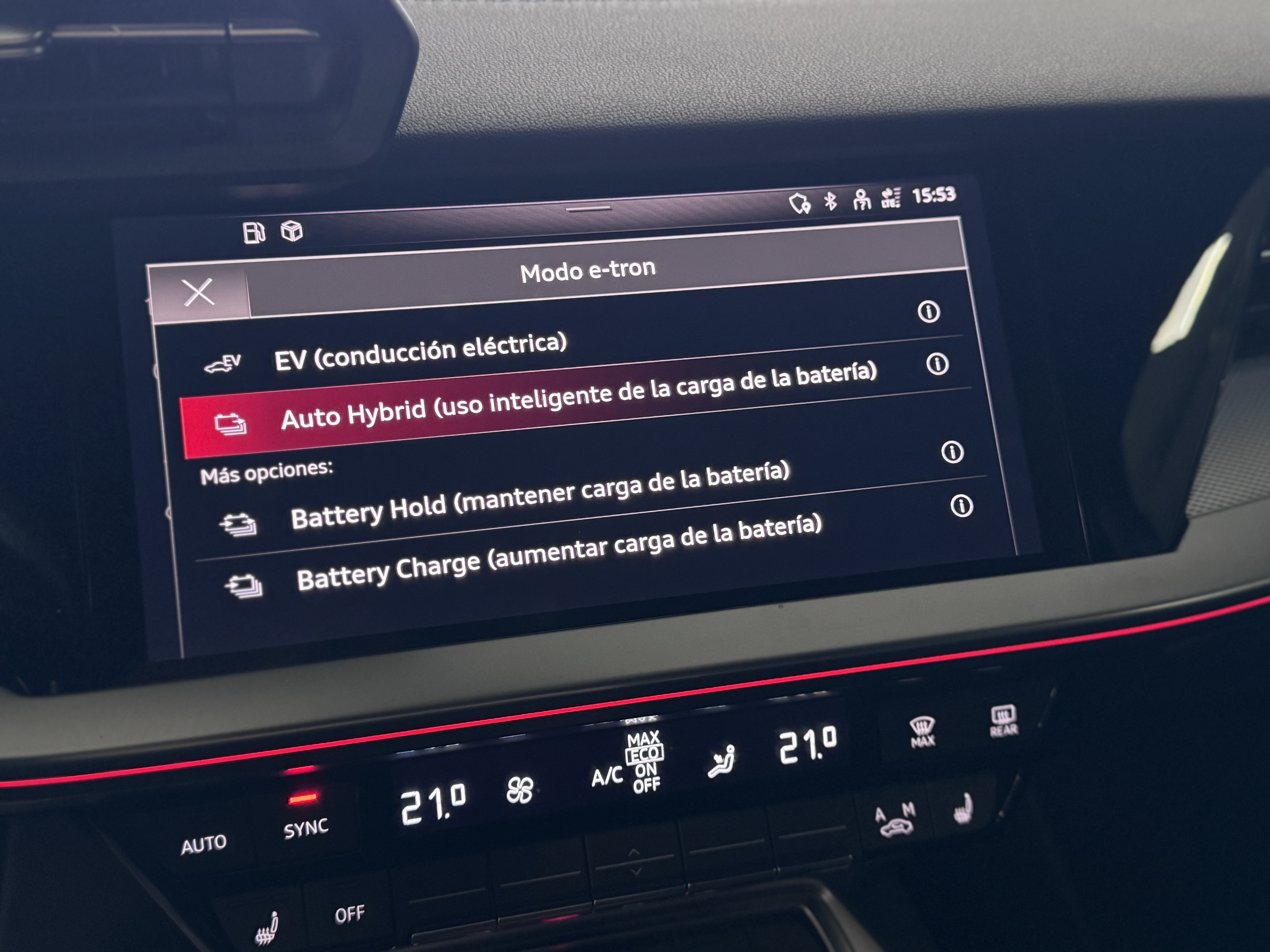 AUDI A3 Sportback 45 TFSIe S line S tronic - 2022 29